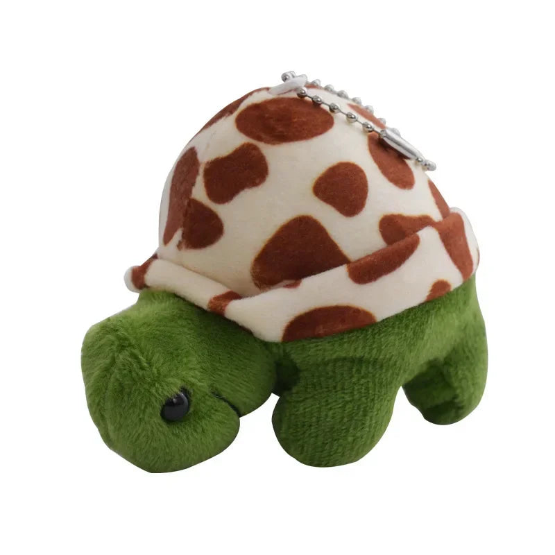 1pc Random Colors- Turtle Shaped Plush Toy For Small and Medium Dogs- To Grind and Clean- For Interactive Play