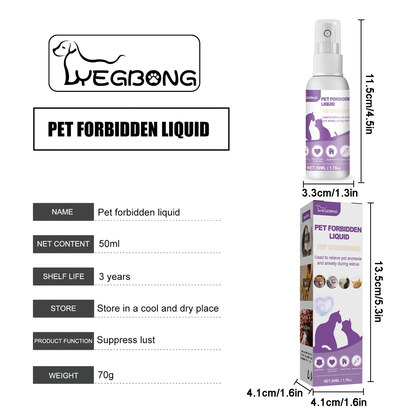 Calming Diffuser Dog Calming Spray For Pets- Safe Healthy Anti-Anxiety Liquid Sprays