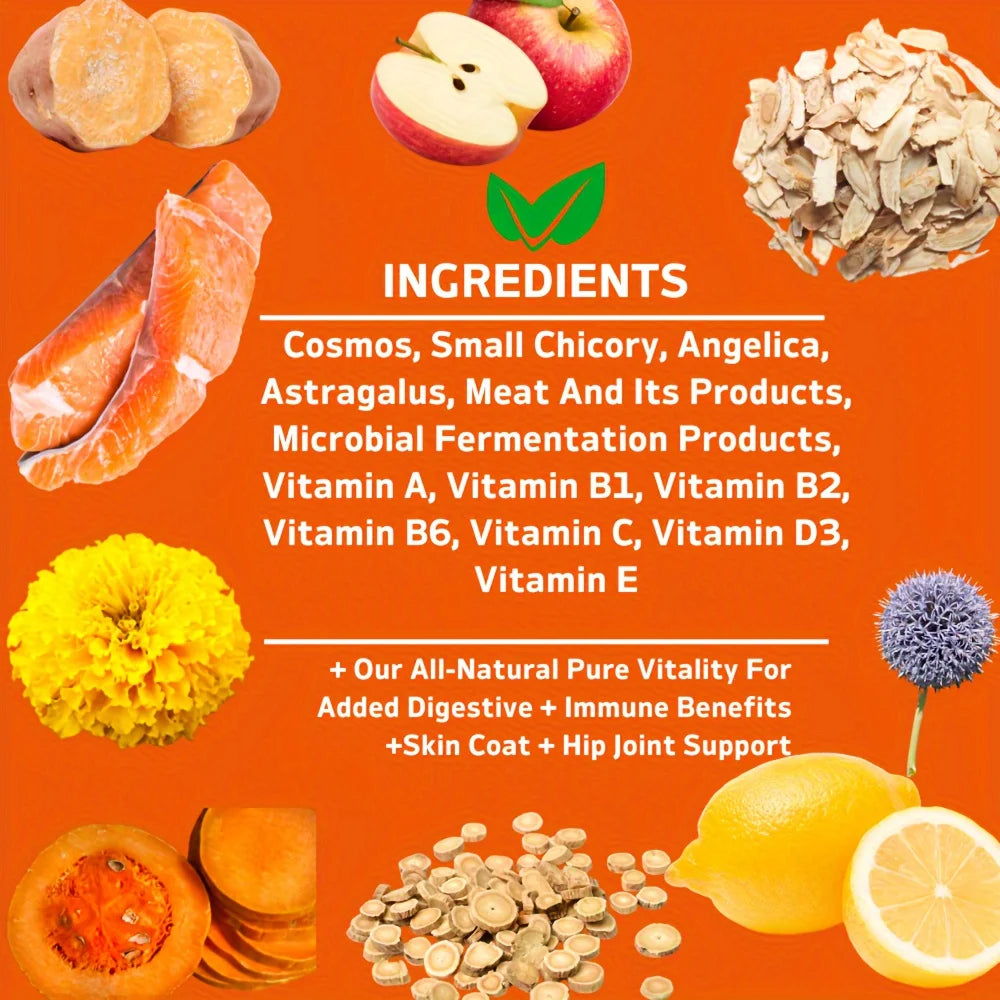 Pet Multivitamins Supplements-360 Chews - 3 Pack (3 x 180g/6.35oz) 540g/19.1oz - Digestive Enzymes- Grain Free