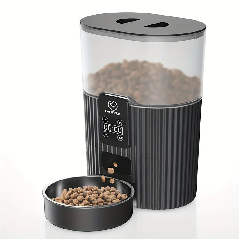 PAPIFEED automatic feeder dog fixed feeding machine cat food dog food wifi remote smart pet food dispenser