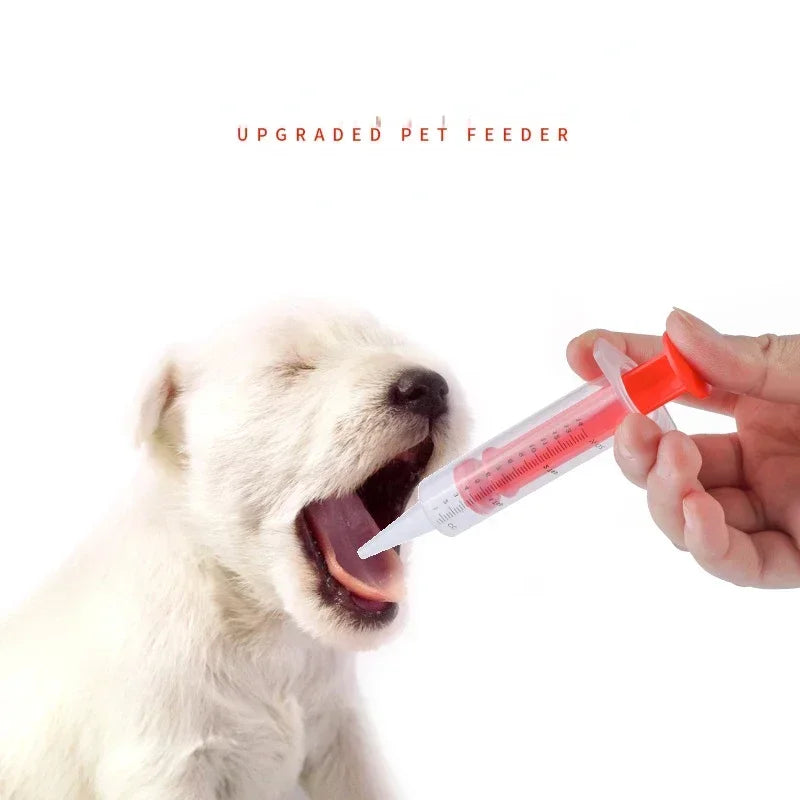 Pet Liquid/Pill Medicine Dispenser- Pill Gun Shooter Syringe with Soft Tip -Feeding Tool for Pets