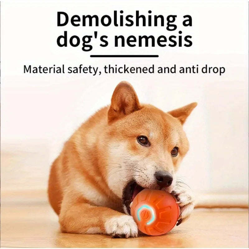 New Gravity Intelligent Jumping Ball Electric Charging Cat and Dog Toy Self Hit Pet Dog Toy Ball