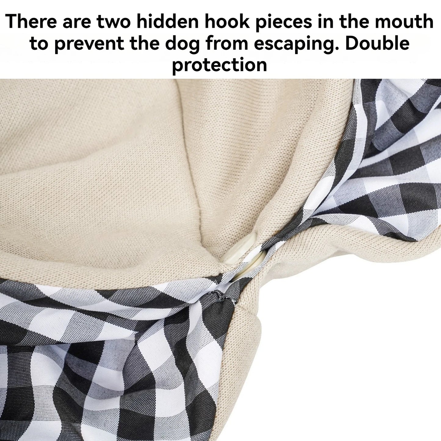 Small Pet Sling Holder- Hands Free-Reversible Paper Plastic Handbag- Dog Sling Carrier- Easy and Portable