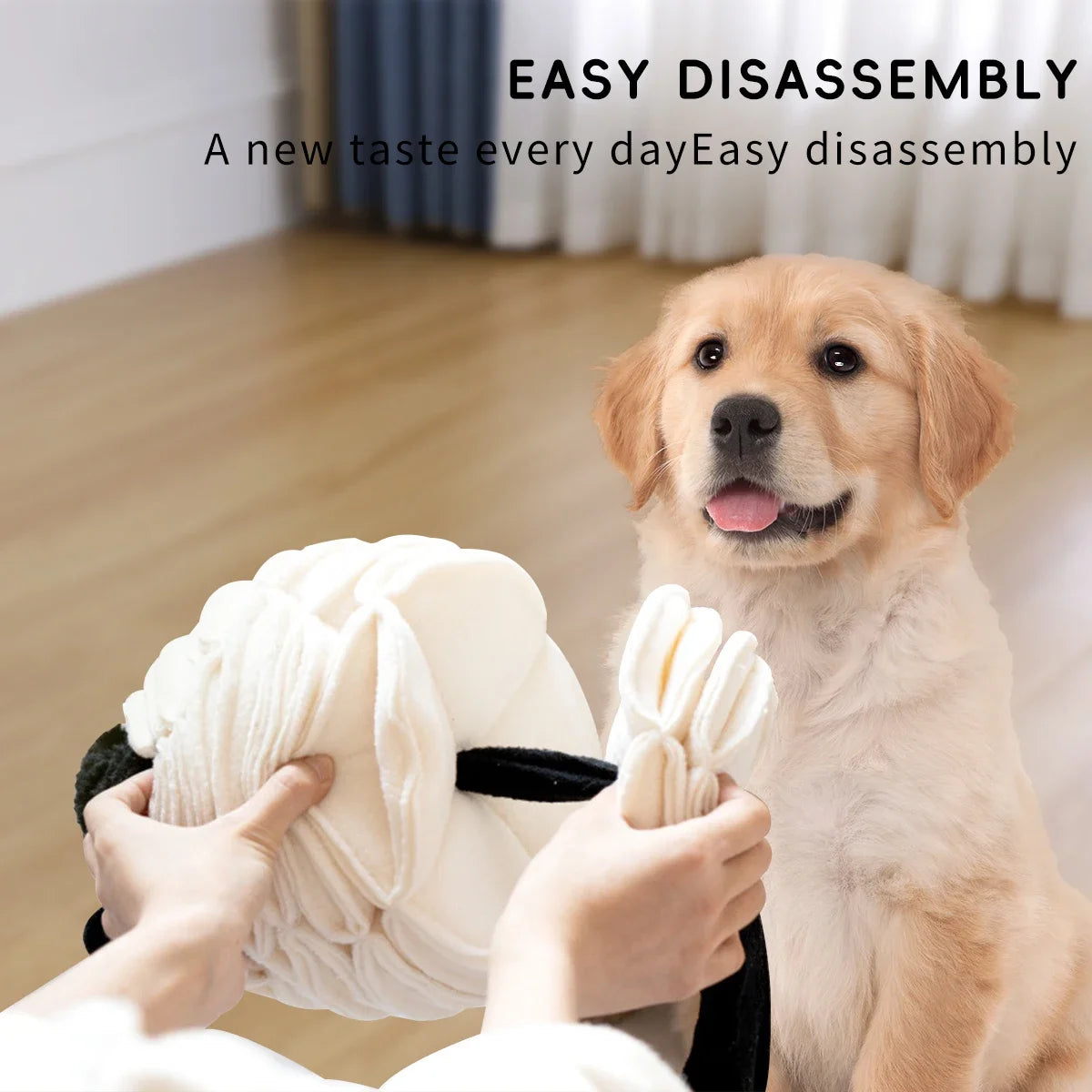 Smell Toy-New Styles Magic Sheep Design Plush Dog Toy -Small Snuffle Mat- Nose Work- Puzzle-Plush Pet Chew Toys