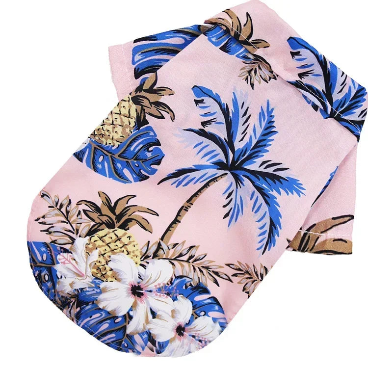 Hawaiian Style Pet Dog Clothe- Summer Sand Beach Dog Shirts- Sizes XS-2XL-Costumes/Apparel