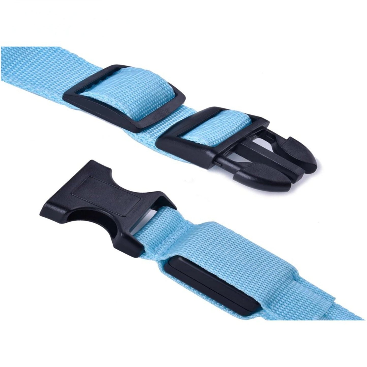 LED Dog Collar USB Rechargeable Reflective Safety Leash for Small Medium Large Dogs