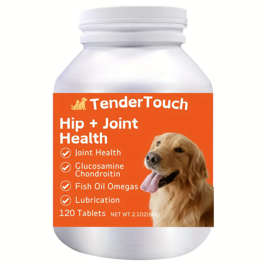Dog Hip and Joint Supplement - Glucosamine for Dogs- Joint Supplement for Dogs with Glucosamine Chondroitin- Vitamin A-Pet Supplement