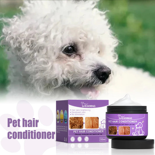 50ml Non-Knotted Pet Hair Care Cream- Moisturizes Care- Pet Hair Conditioner