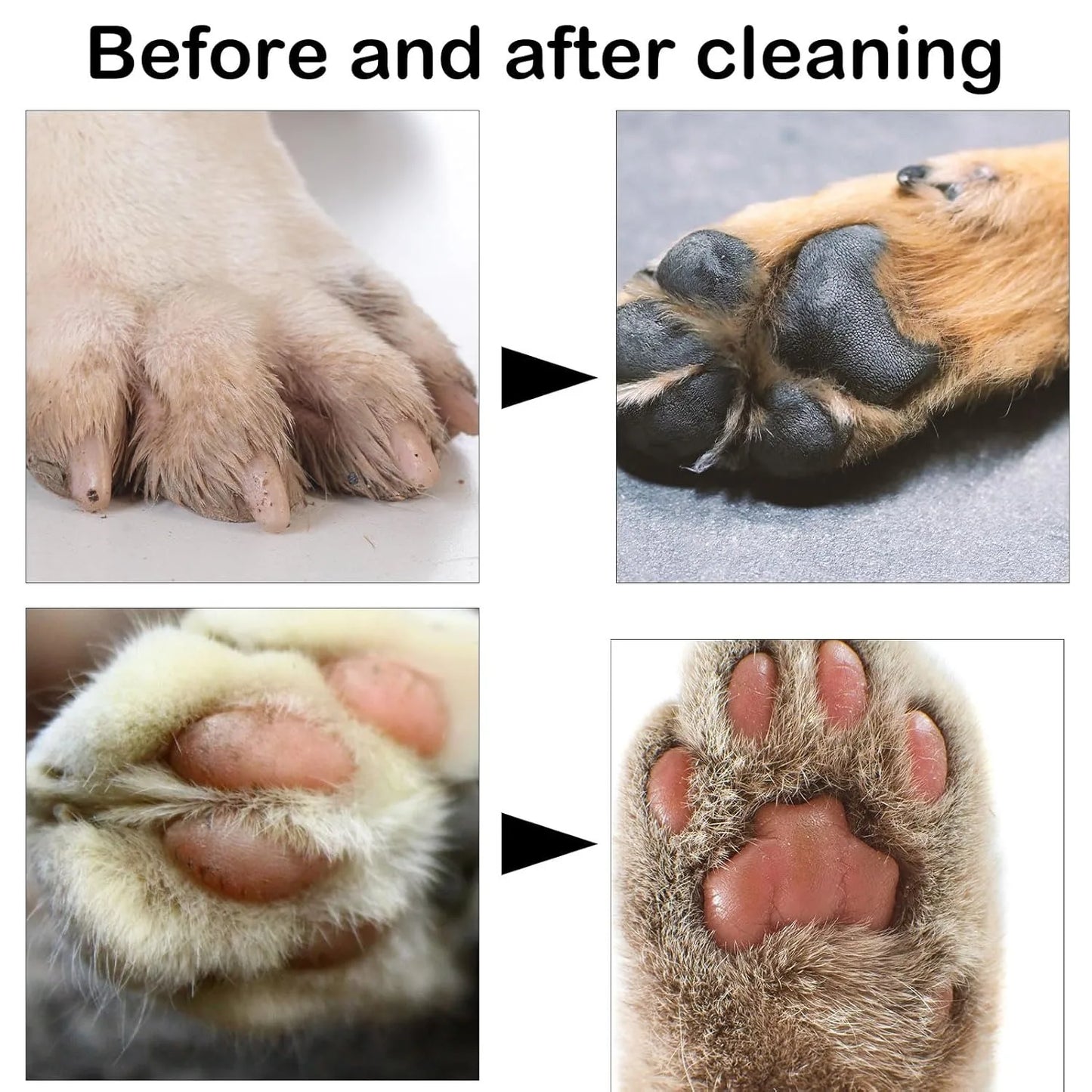 Pet Paw Washing Cup- Easy Clean Tool-Portable Dog Paw Cleaner with Soft Silicone Brush- Pet Groomingl