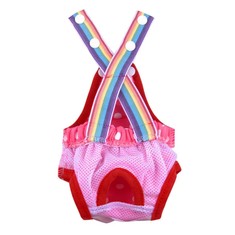 Dog Shorts Diaper Sanitary Physiological Pants- Washable- Female Short Panties For Pet Menstruation Underwear Briefs