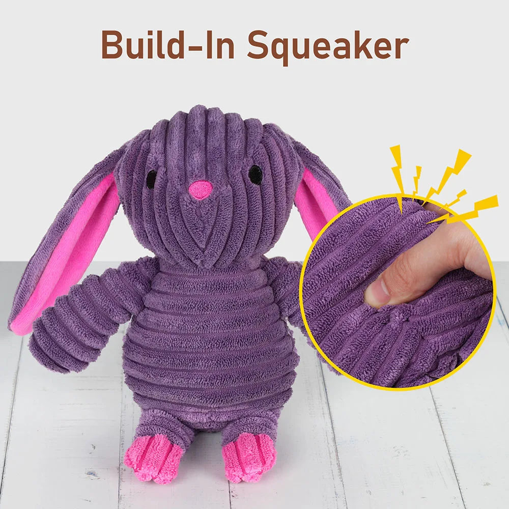 5 Pack Dog Toys- Plush Dog Squeaky Toys- Assortment Value -Bundle Animal Pet Toy for Small Medium Large Dogs-Dog Toys