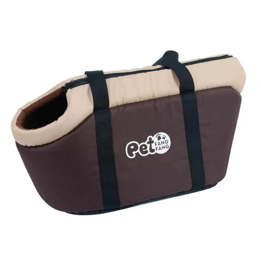 Soft-Sided Dog Carrier- Adjustable - Interior is a Padded Fabric Carrier Tote -Travel- Breathable Pet Handbag-Pet Car Seats