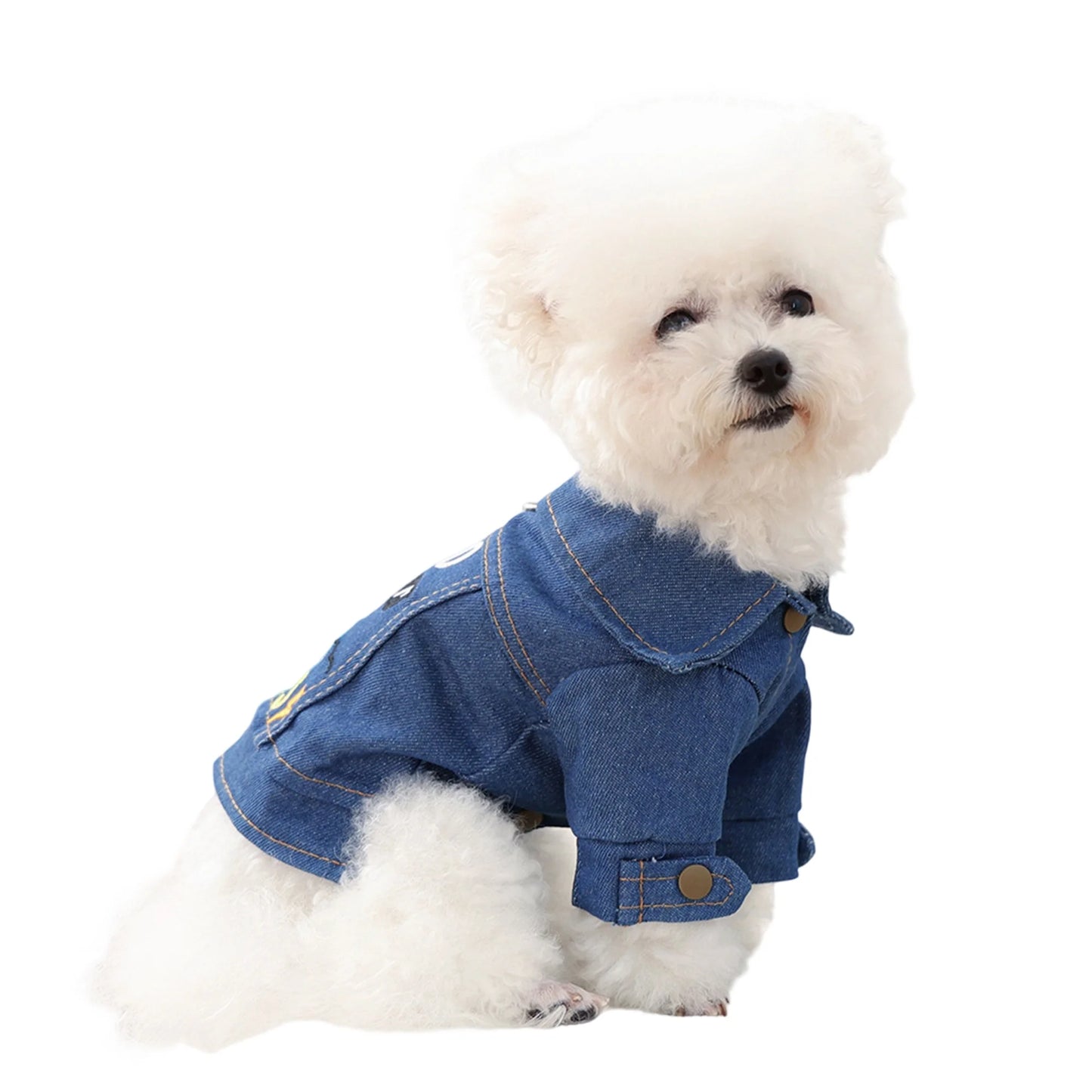 Stylish Floral Print Dog Hoodie Sweatshirt- Winter Warm Dog Coat Jacket- for Small Medium Large Girl Boy Dogs