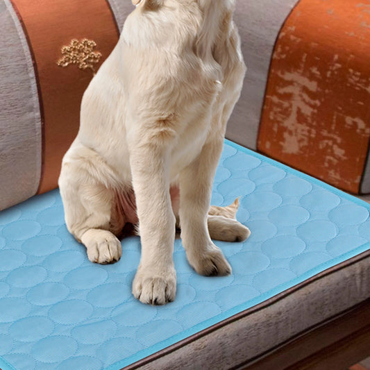 Cooling Mat for Dogs- Pet Self Cooling Pillow - Hot Weather Bed Cooling Mat