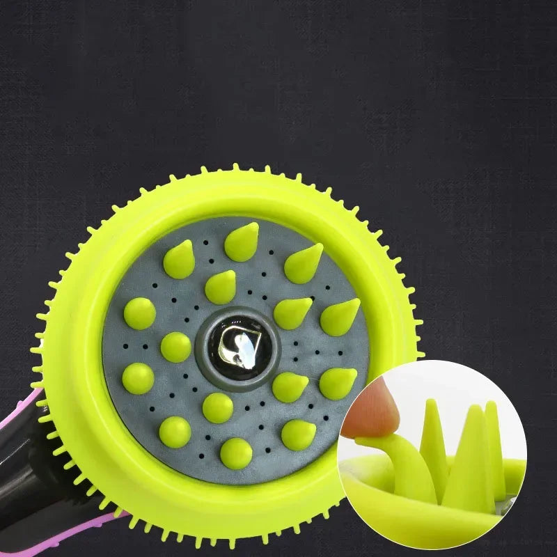 Pet Shower Head -Soft Tentacle Massage Bath Head- Convenient- east to use