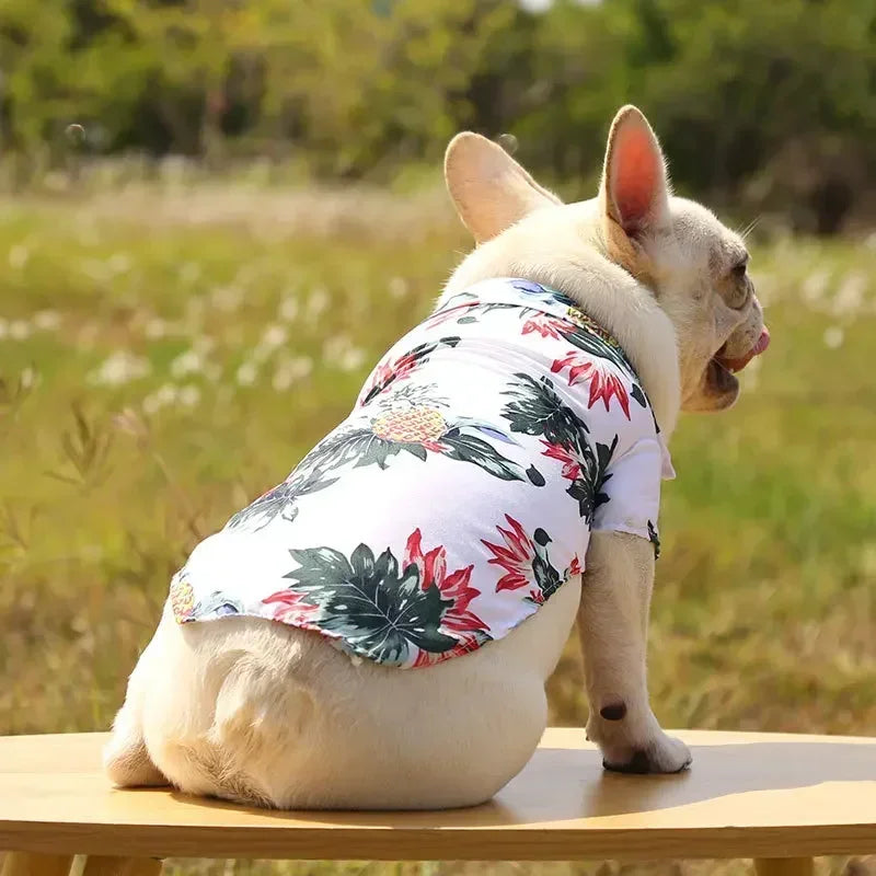 Hawaiian Style Pet Dog Clothe- Summer Sand Beach Dog Shirts- Sizes XS-2XL-Costumes/Apparel