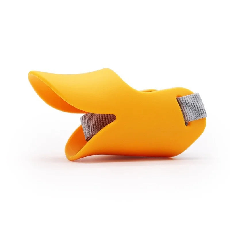 Adjustable Dog Silicone Duck Muzzle- Anti Bite- Stop Barking Pet Accessory -Safe Small to Large Dog Mouthpiece Cover-Sizes SML-Pet Accessories