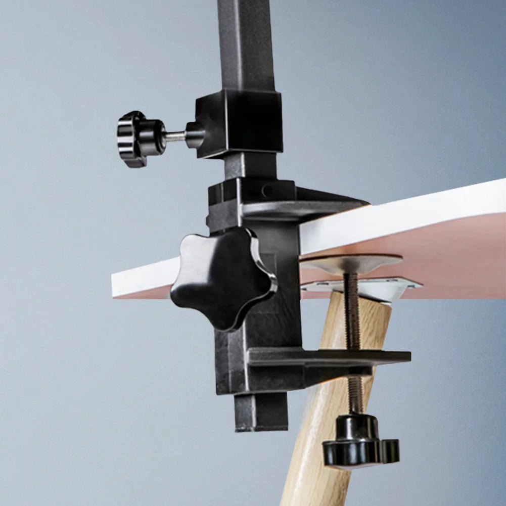 Pet Grooming Table- Holder with Bracket Arm- Adjustable- Telescopic Table- Foldable- Pets Grooming
