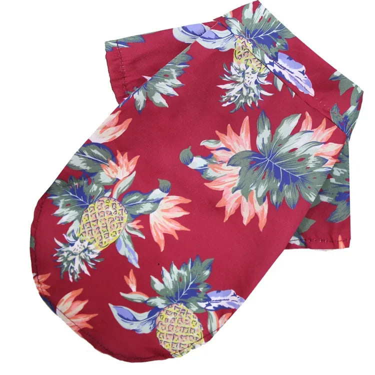 Hawaiian Style Pet Dog Clothe- Summer Sand Beach Dog Shirts- Sizes XS-2XL-Costumes/Apparel