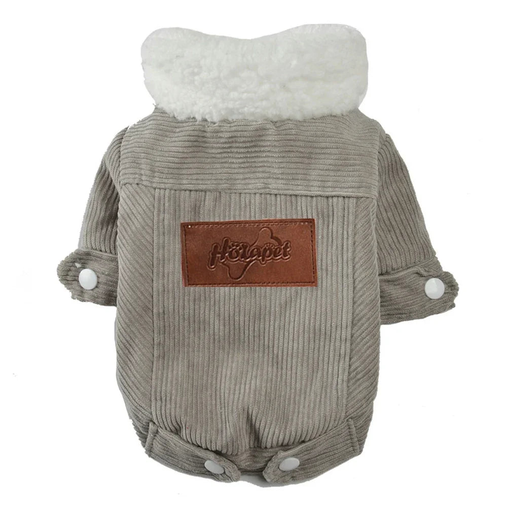 Autumn Winter Dog Jacket For Small Medium Dogs -Warm Coat Jacket- Thicken Fleece Coat