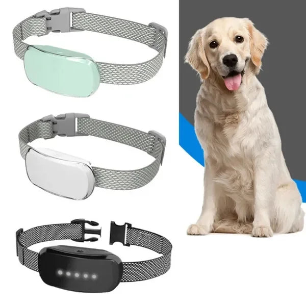USB Adjustable Training Device Bark Collar- 3 Training Modes-Suitable for Dogs from 8 to 150 pounds-Training