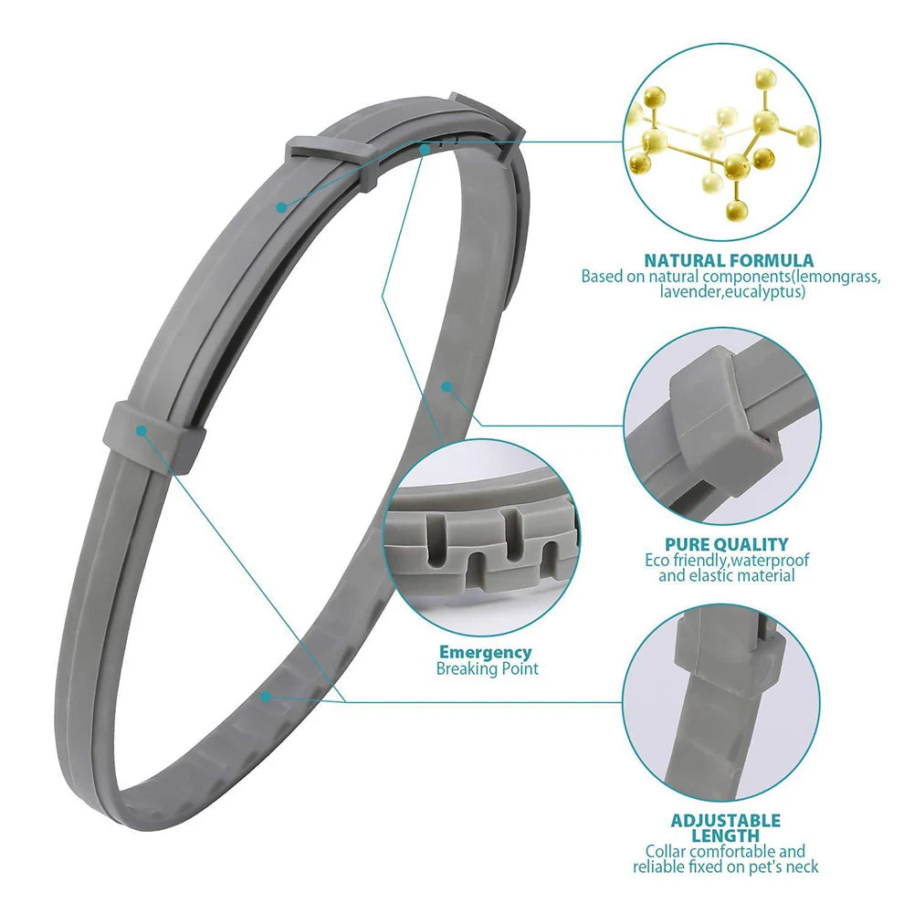 1-3Pcs Dog Calming Pheromone Collars- Relieve Anxiety- Adjustable -Comfortable Collar For Puppy Kitten & Dog