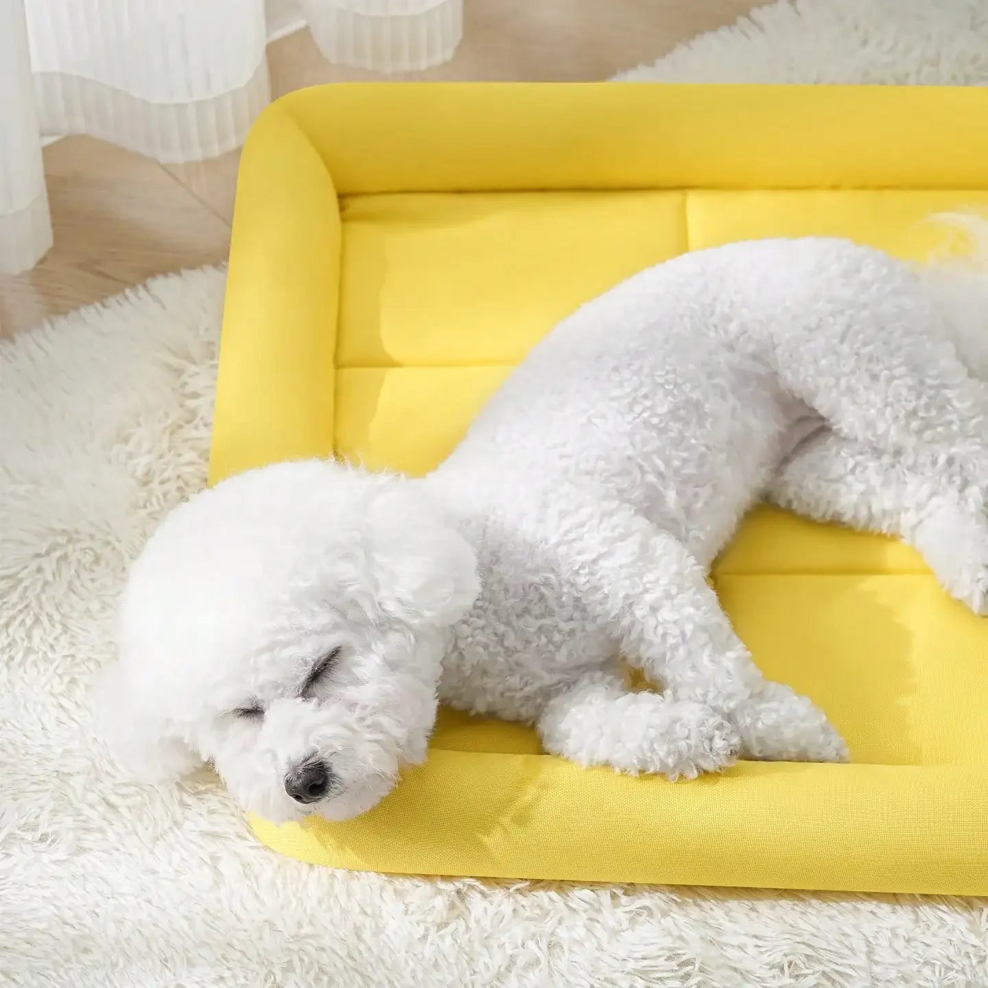 1pc Pet Pad, Dog/Cat Mat-Waterproof Dog/Cat Bed For Small/Medium/Large Pets- Cooling Pad For Summer- Scratch/Bite Resistant- Easy To Clean-Suitable For All Seasons-Beds & Blankets