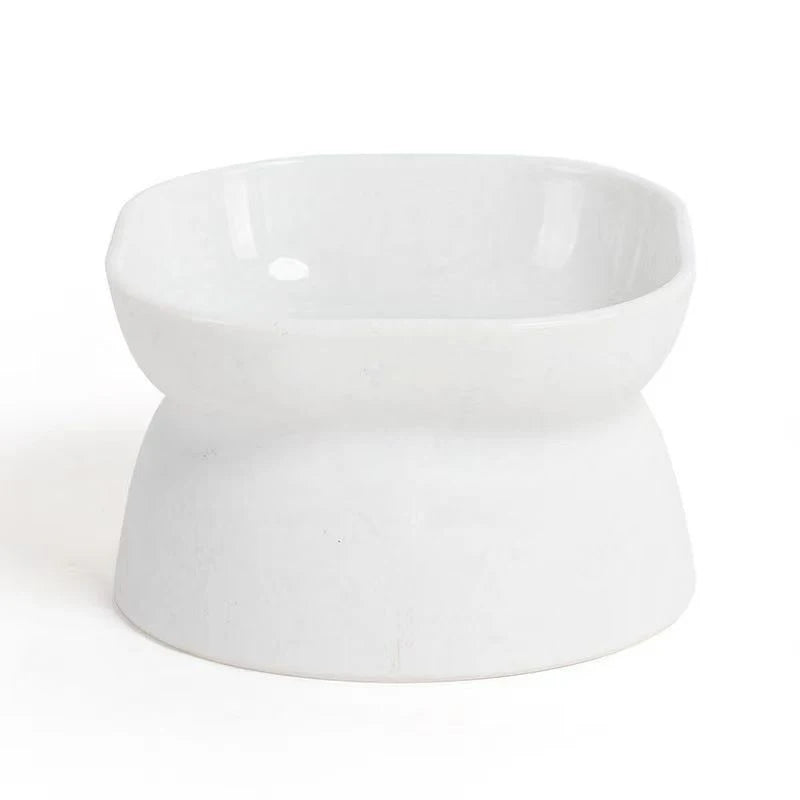 Dual-Purpose Dog Food Bowl-Elevated- Anti-Vomiting-for Dog or Cat Feeder- Whisker Stress-Free-Pet Bowls/Feeding