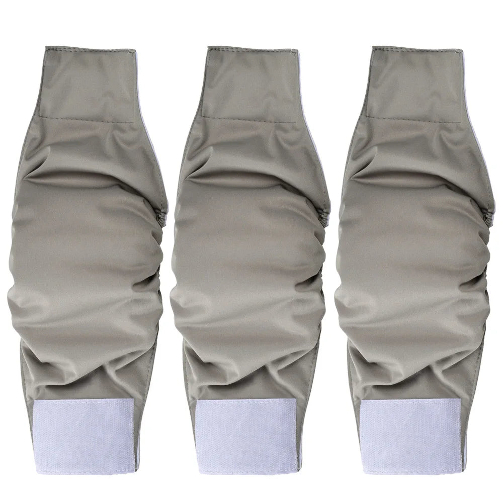 Male 3 Pack Washable Dog Diaper- Sanitary Pants For Small Medium Dogs- Adjustable Nappy Belly Band Wrap Diapers-pet grooming