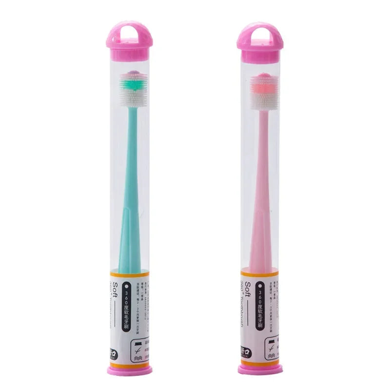 Dog Toothbrush 360 Degree Soft Silicone Oral Hygiene Easy To Handle Deep Clean Dog accessories