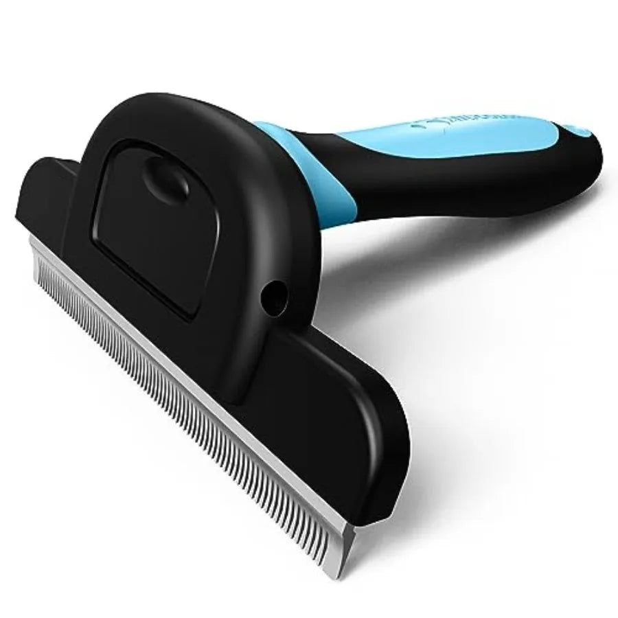 Pet Grooming Brush-De-Shedding Tool- Effectively Reduces Shedding-Pet Grooming
