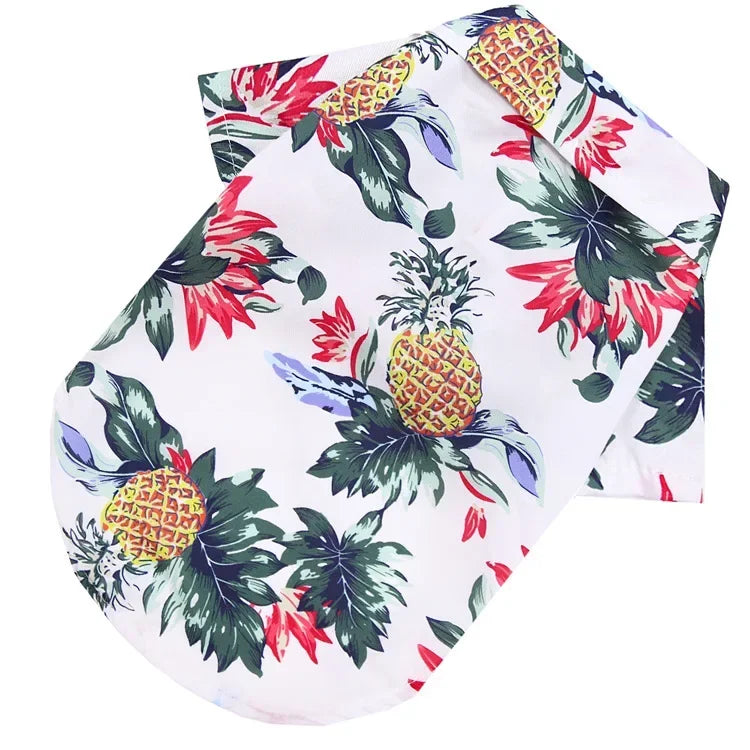 Hawaiian Style Pet Dog Clothe- Summer Sand Beach Dog Shirts- Sizes XS-2XL-Costumes/Apparel