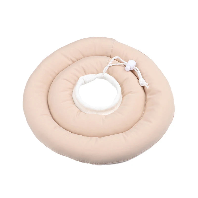 Wound Recovery Collar- Adjustable-Ring Collar- Prevent Licking-size S to XL-Collar/Leashes