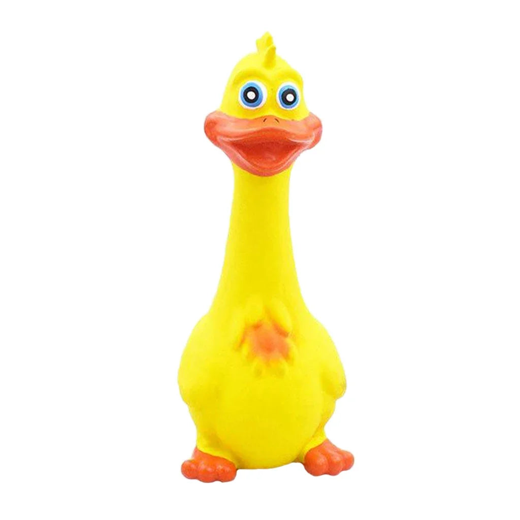 Duck Chicken Dog Toy- Creative Shrilling Squeeze Sound Screaming Chicken Toys - Chew Toy