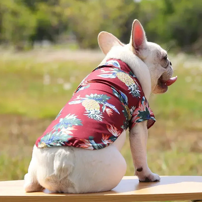 Hawaiian Style Pet Dog Clothe- Summer Sand Beach Dog Shirts- Sizes XS-2XL-Costumes/Apparel