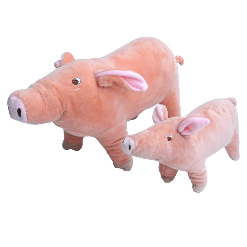 Plush Pig Toy for Small Dogs- Dog Accompanying Sleeping Toys-Dog Toys