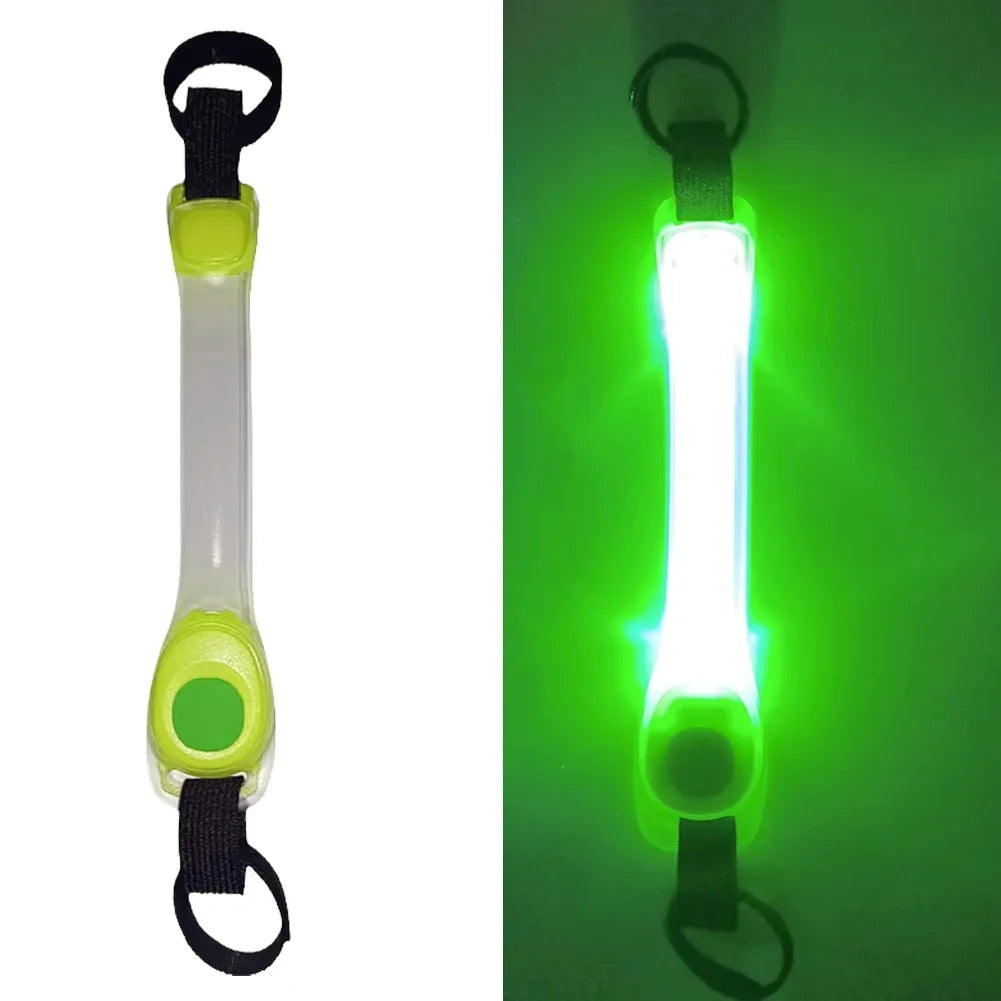 Waterproof Dog Anti-Lost Safety Glowing Collar-Multi-Color Pendants-Outdoor- LED Light Strip- Night Visibility-Collar/Leashes