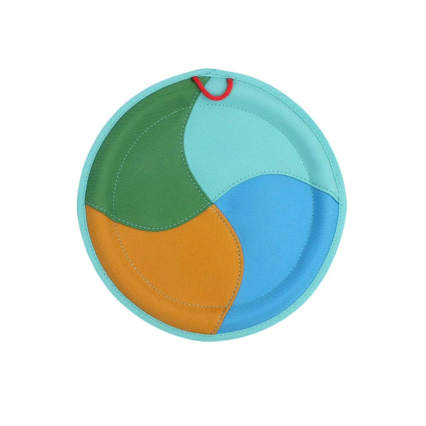 Dog Frisbee- Dog Flying Disc Toy-Designed for Fetching- made of Durable Material with Soft/Thick Edges that are gentle on dogs' teeth/gums Lightweight-Floatable-All breeds-Dog Toys