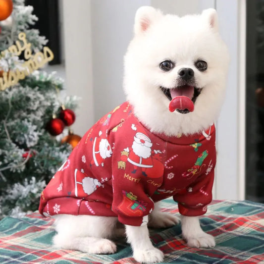 Christmas Dog Clothes- Winter Pet Clothing -Sweaters -size XS- 4XL