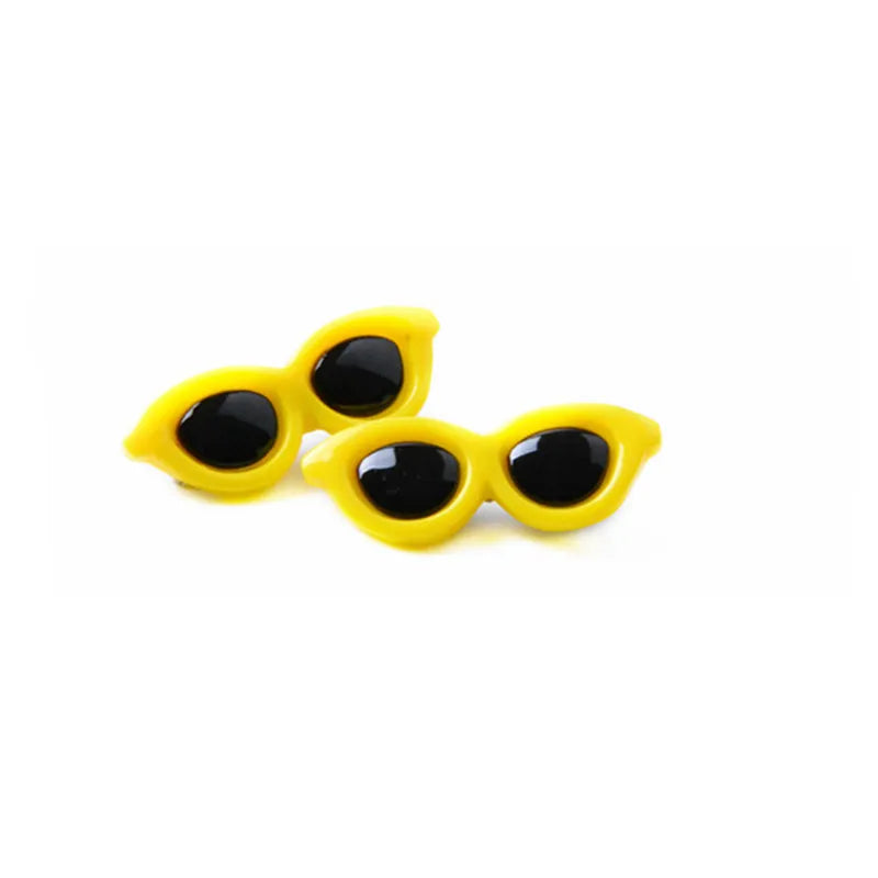 New Pet Lovely Heart Sunglasses- Hairpins Dog Bows Hair Clips for Puppy/Dogs-Pet Accessories