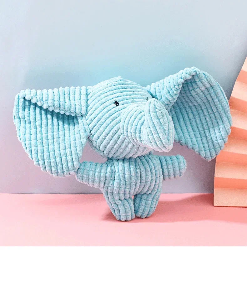 New Pet Toys -Plush Bite Resistant Toys -Cute Animal Shapes-Squeaky Dog Toys-Interactive