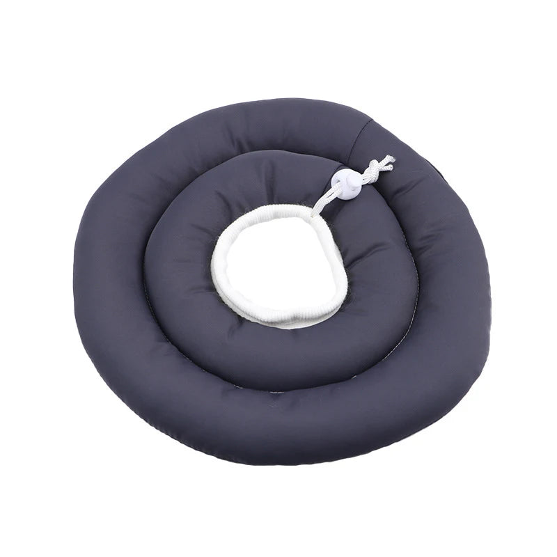 Wound Recovery Collar- Adjustable-Ring Collar- Prevent Licking-size S to XL-Collar/Leashes