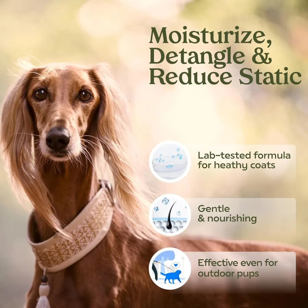 Dog Perfume Spray- Long Lasting Scent for Grooming- Show Dog-1-Pack – Hypoallergenic- Alcohol-Free- Detangling Formula- Moisturizing Pet Cologne-Pet Grooming