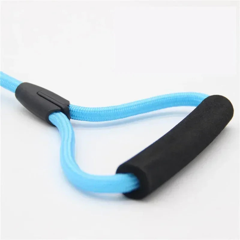 Double Leash Pet - 2 Ways Pet Nylon Dogs Lead -Double Twin Coupler Stuff Black
