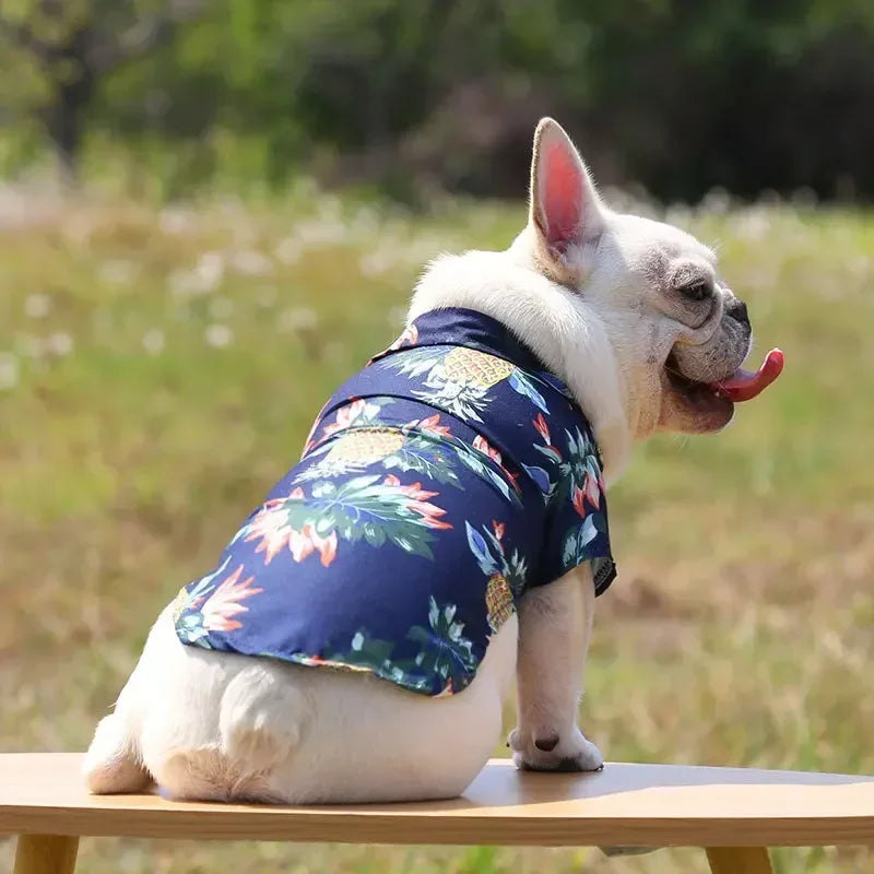 Hawaiian Style Pet Dog Clothe- Summer Sand Beach Dog Shirts- Sizes XS-2XL-Costumes/Apparel