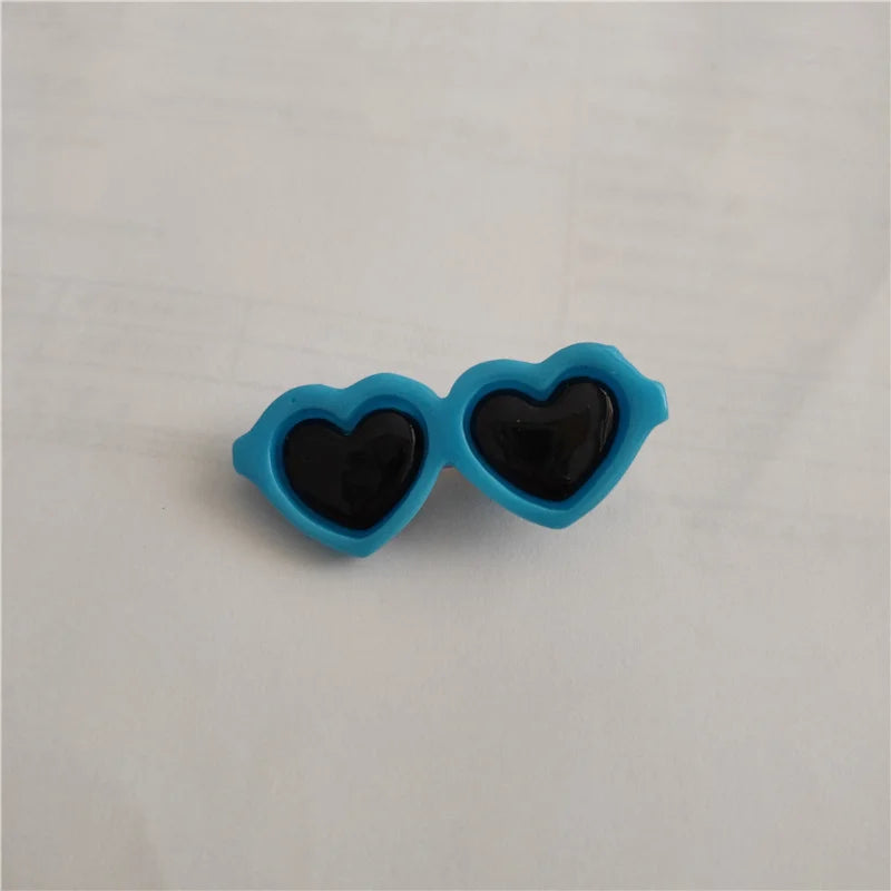 New Pet Lovely Heart Sunglasses- Hairpins Dog Bows Hair Clips for Puppy/Dogs-Pet Accessories