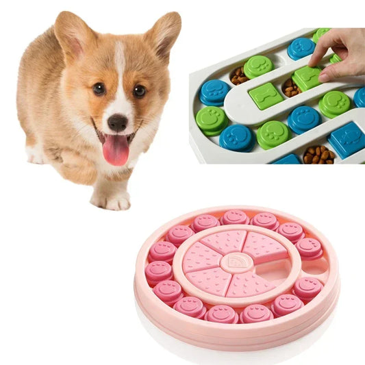 Dog Puzzle Toys Slow Feeder- Interactive- Increase Pets IQ-Non-Slip Bowl-Pet Bowls/Feeding