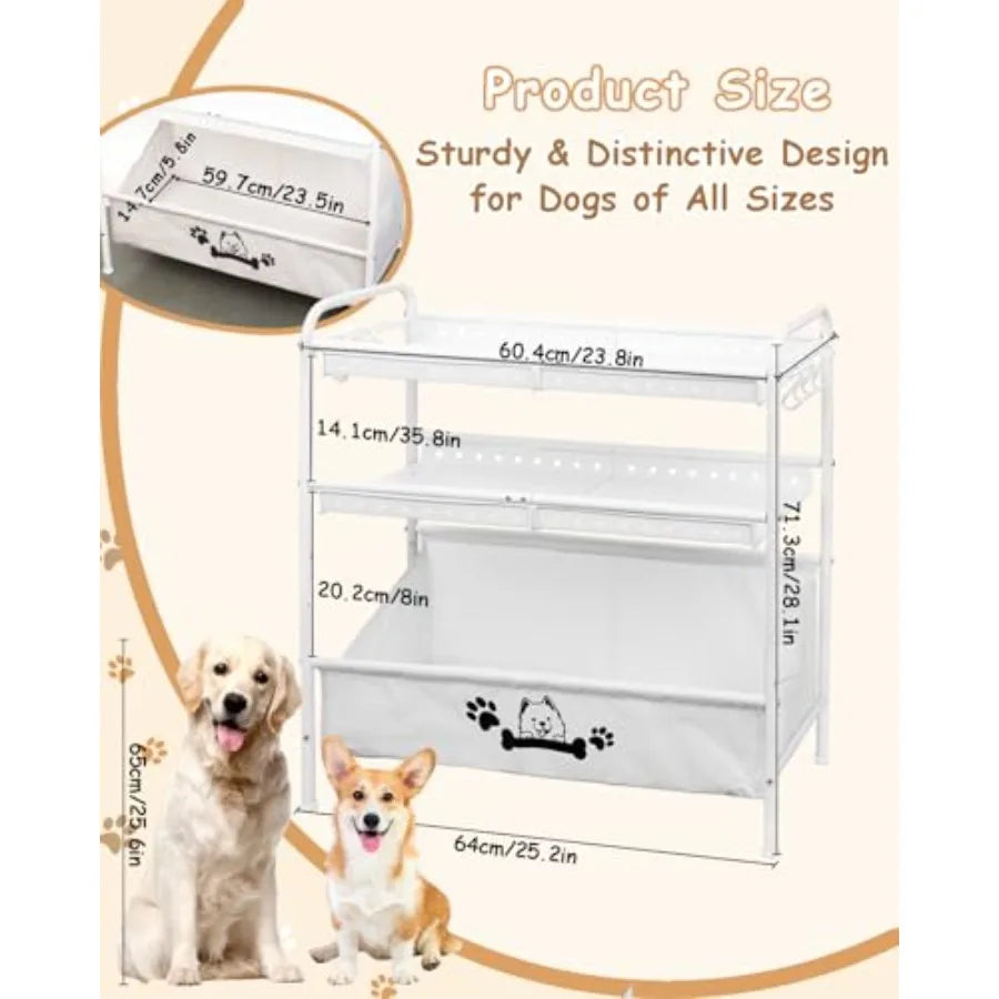 Large Dog Toy Basket- Dog Toy Chest with Storage Organizer-Dog Toys
