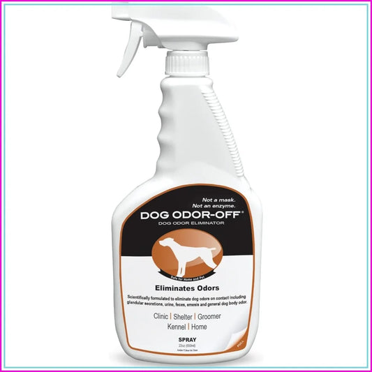 Pet Odor Eliminator Spray – Dog Urine Carpet Cleaner- Glandular Secretions- Feces Odors (22 Fl Oz)-Pet Grppming