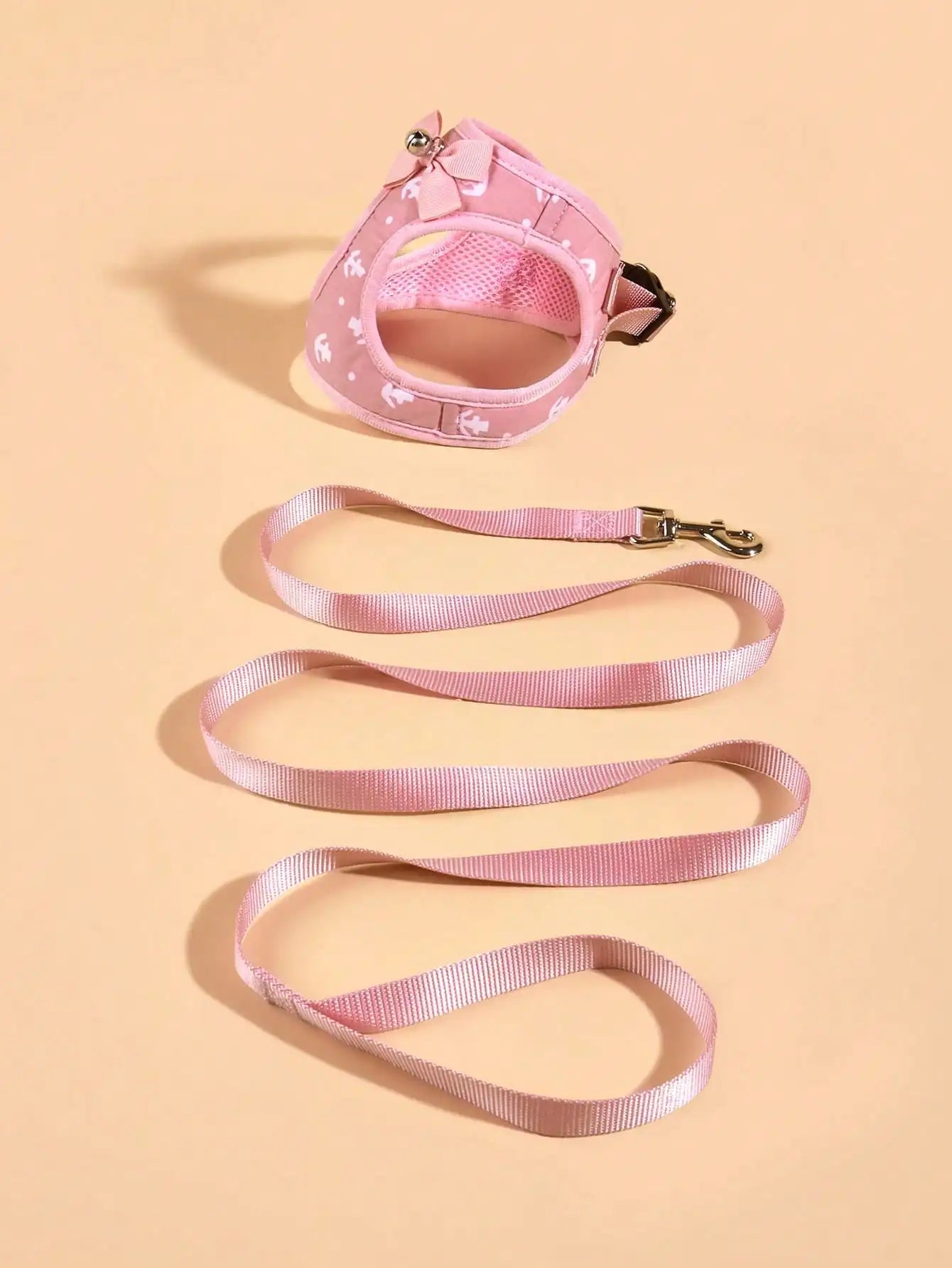 Dog Harness and Leash Set-No Pull- Soft Mesh Pet Harness- Adjustable-Sizes XS to XXL-Collars/Leashes